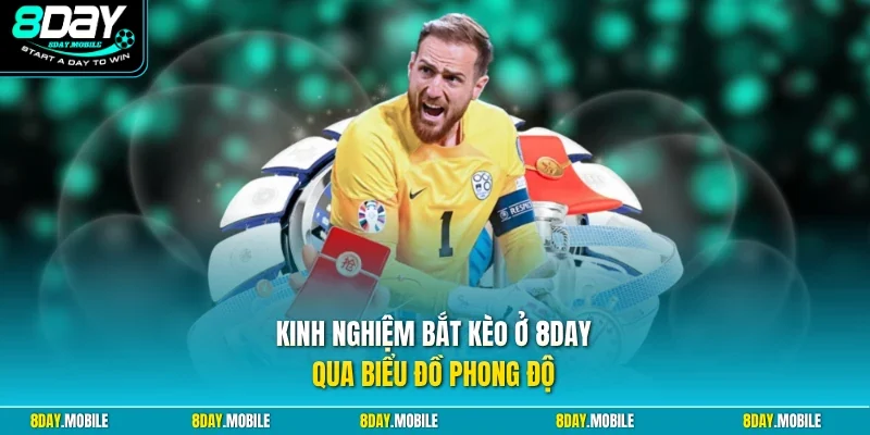 Kinh nghiệm bắt kèo ở 8Day qua biểu đồ phong độ